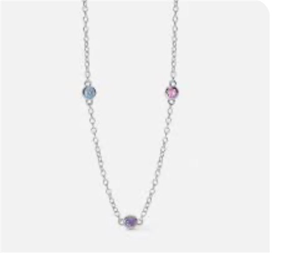 Collana Mabina Bambino Rainbow in Argento 553691 - 553691